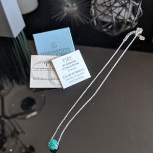 Swarovski Touchstone May birthstone necklace